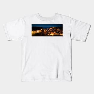 Nightime Staithes Kids T-Shirt